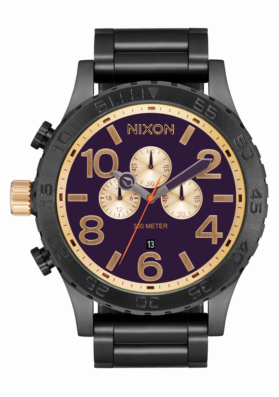 51-30 Chrono - Gunmetal / Blackberry / Gold