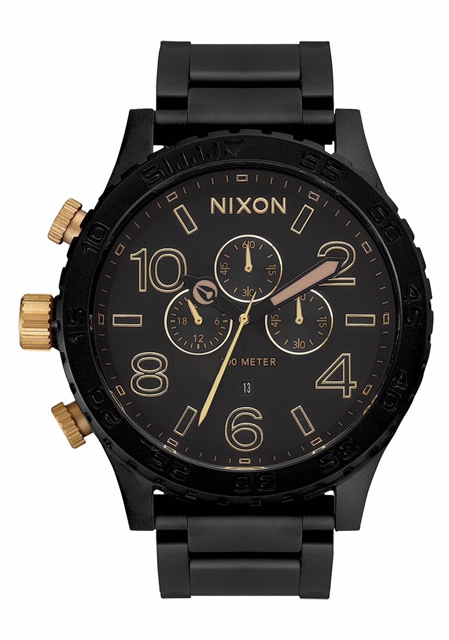 51-30 Chrono - Matte Black / Gold