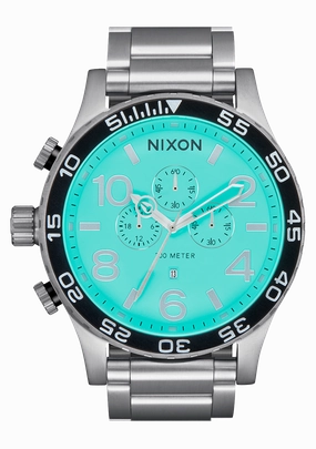51-30 Chrono - Silver / Turquoise