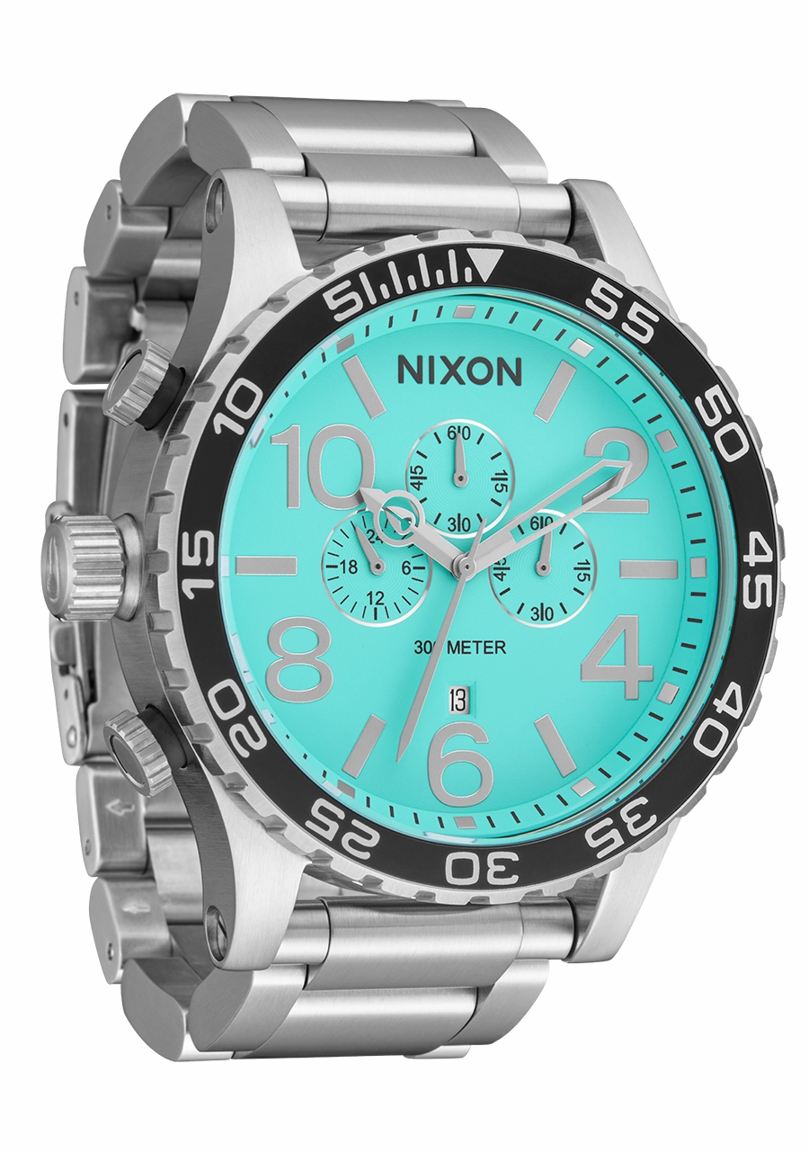 51-30 Chrono - Silver / Turquoise