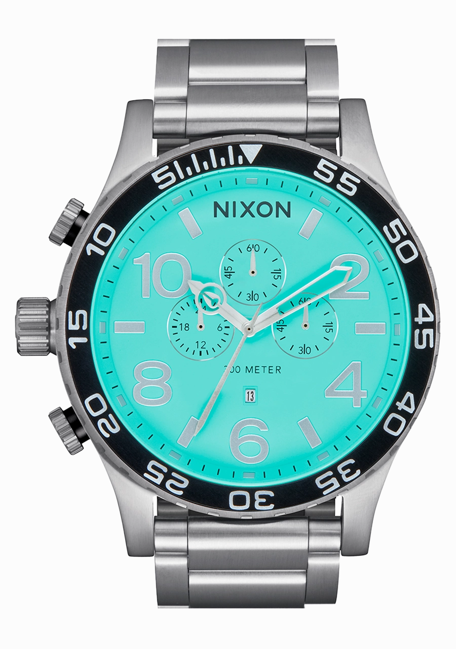 51-30 Chrono - Silver / Turquoise