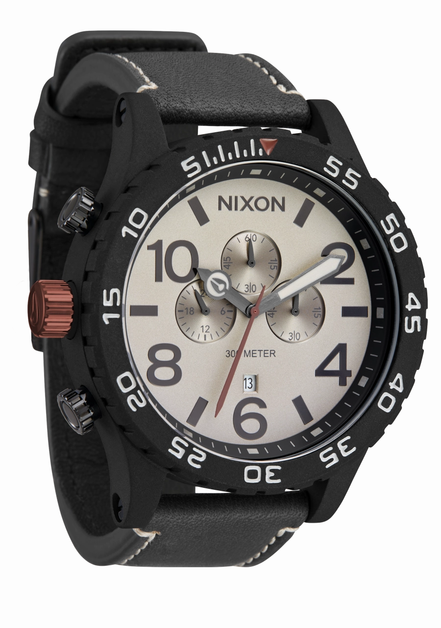 51-30 Chrono Leather - Black / Pumice / Charcoal