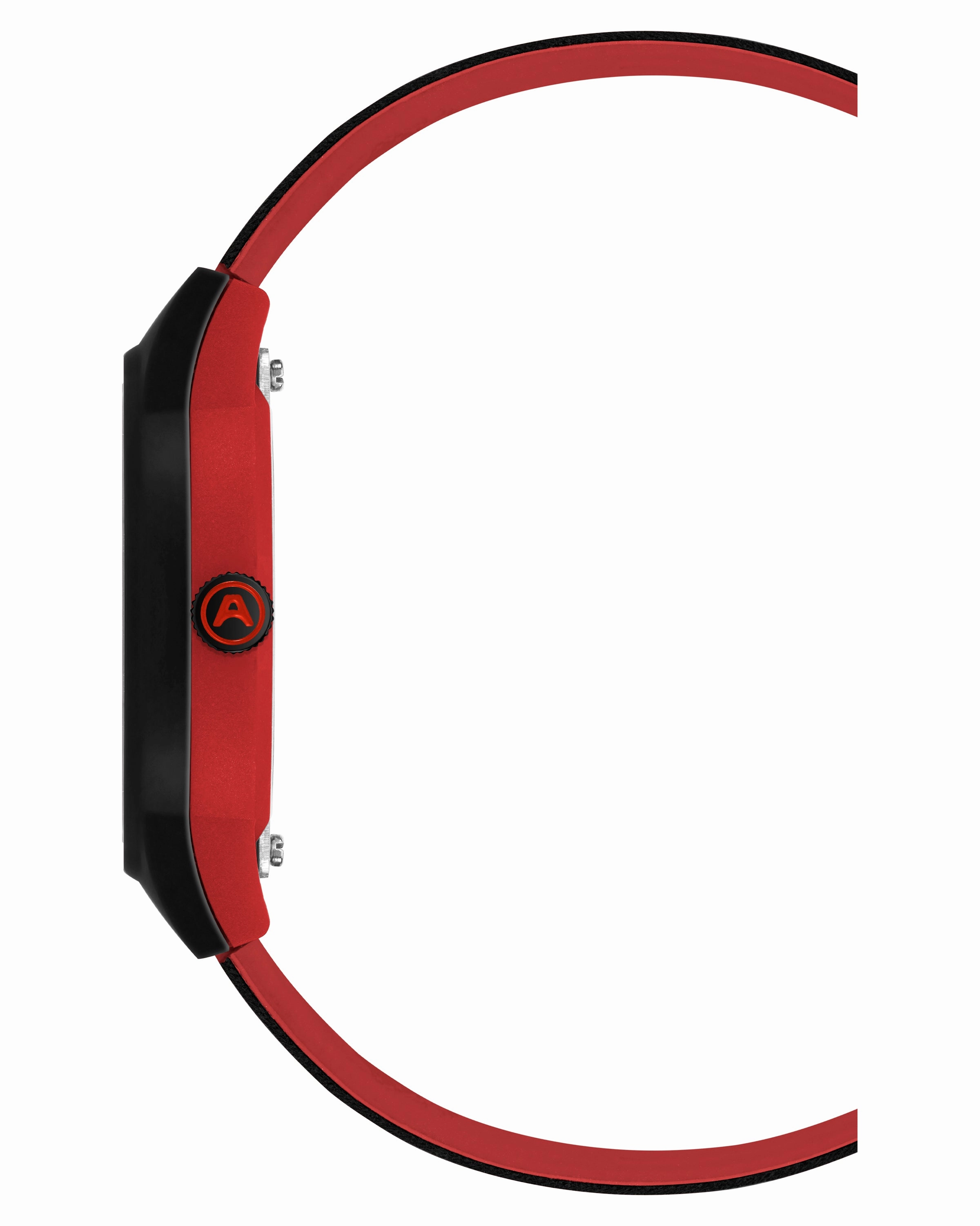 A-Watch? | 35.5mm, Black with Red