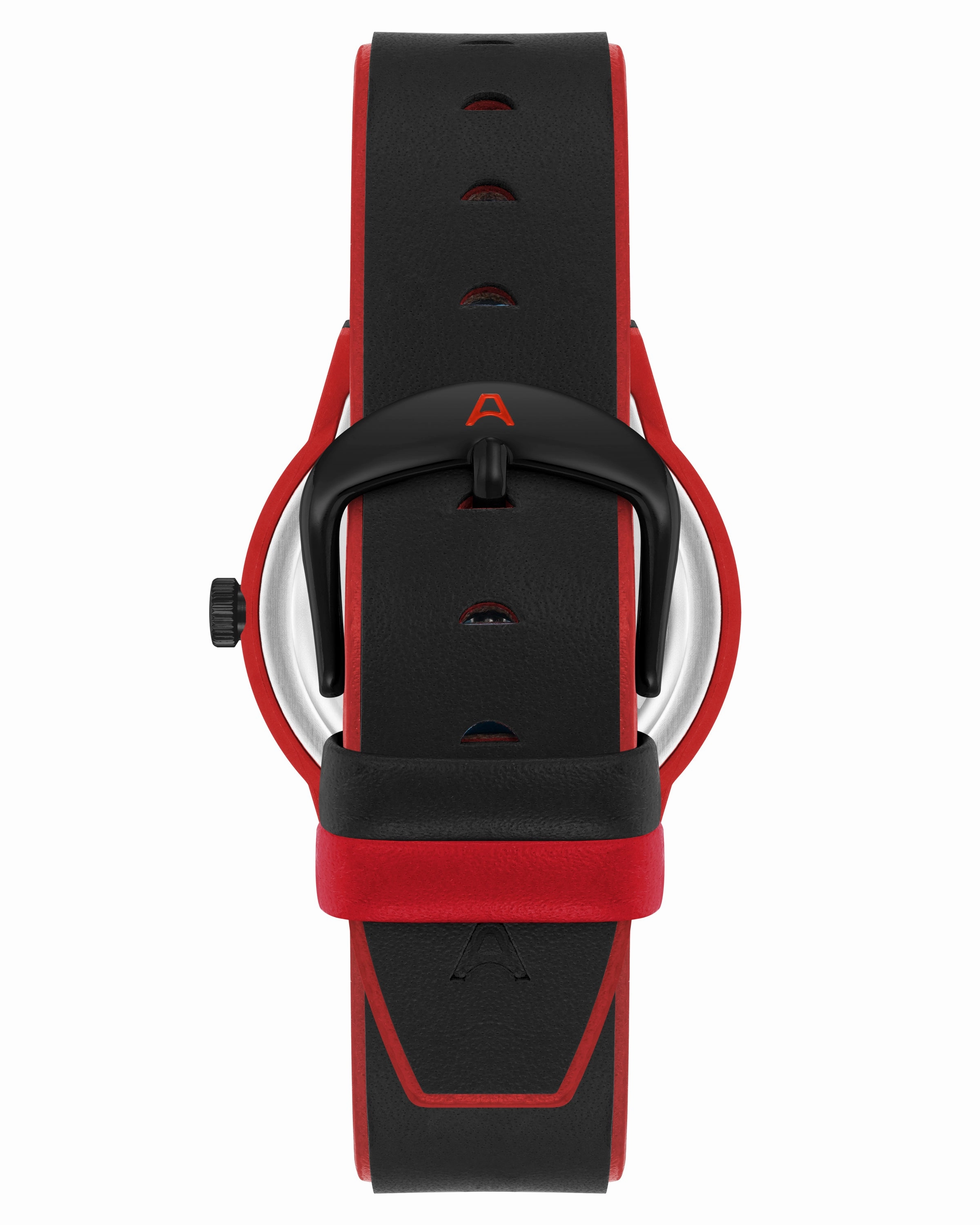 A-Watch? | 35.5mm, Black with Red