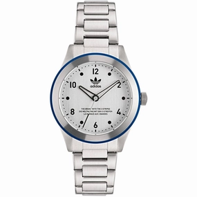 Adidas Men's Watch - Originals Silver Tone Dial Stainless Steel Bracelet | AOSY22518