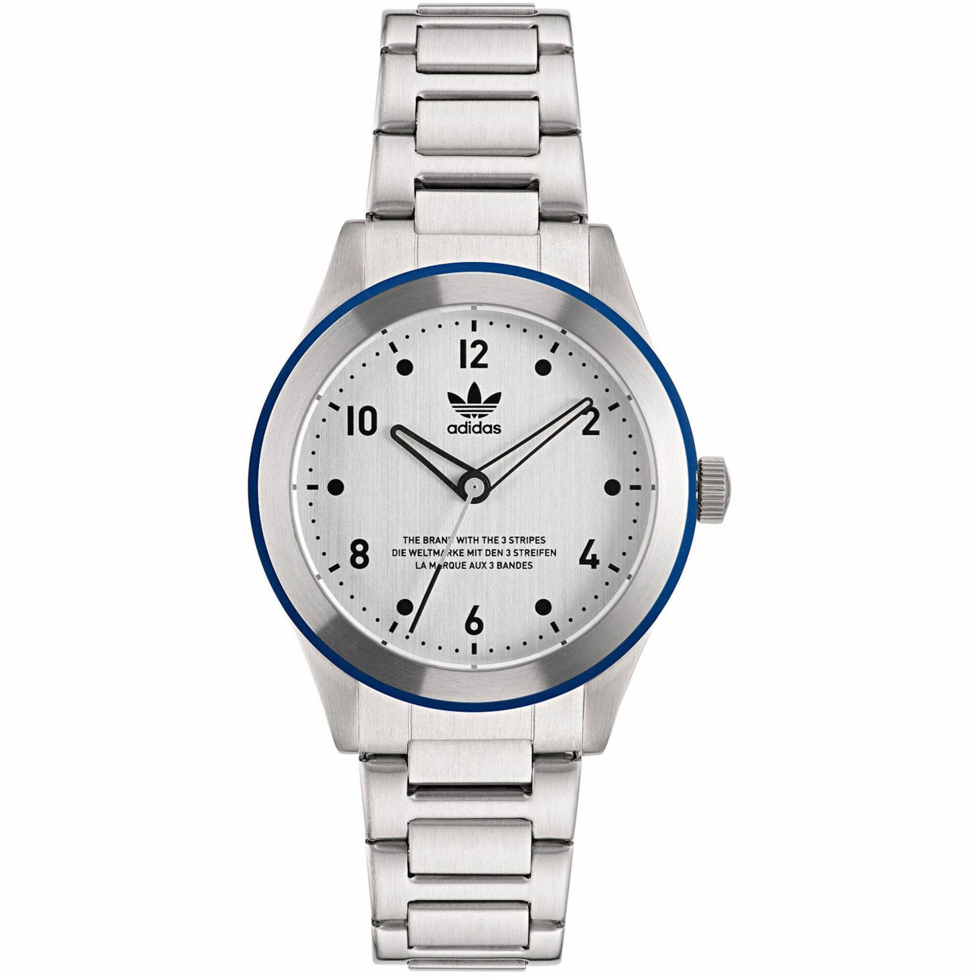 Adidas Men's Watch - Originals Silver Tone Dial Stainless Steel Bracelet | AOSY22518
