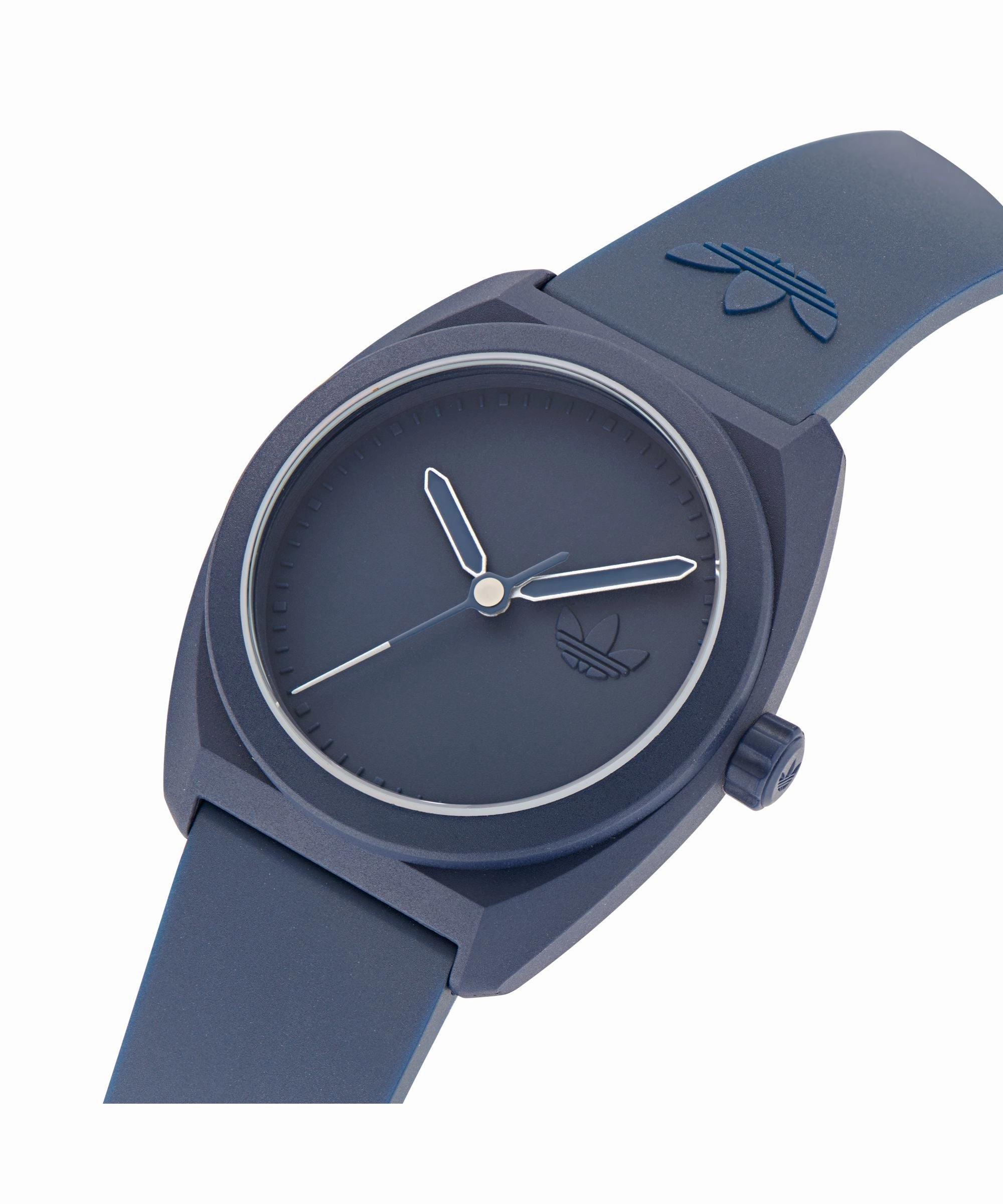 Adidas Project Three Blue Resin Strap Watch AOST24051