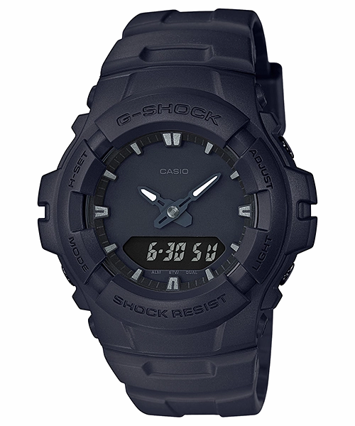 All Black Shock Resistant Watch G100BB-1A