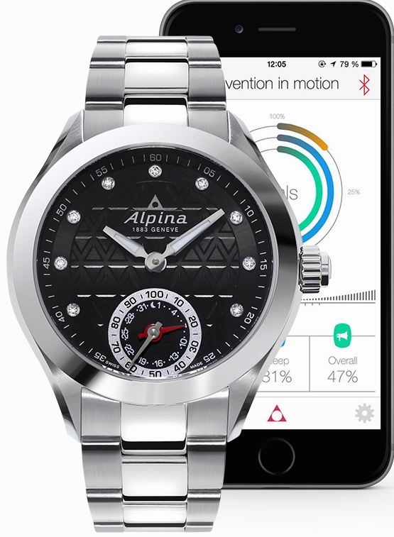 Alpina Watch Horological Smartwatch Motion X Quartz