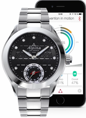 Alpina Watch Horological Smartwatch Motion X Quartz