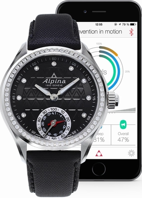 Alpina Watch Horological Smartwatch Motion X Quartz