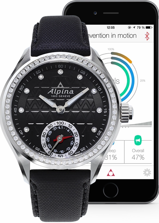 Alpina Watch Horological Smartwatch Motion X Quartz
