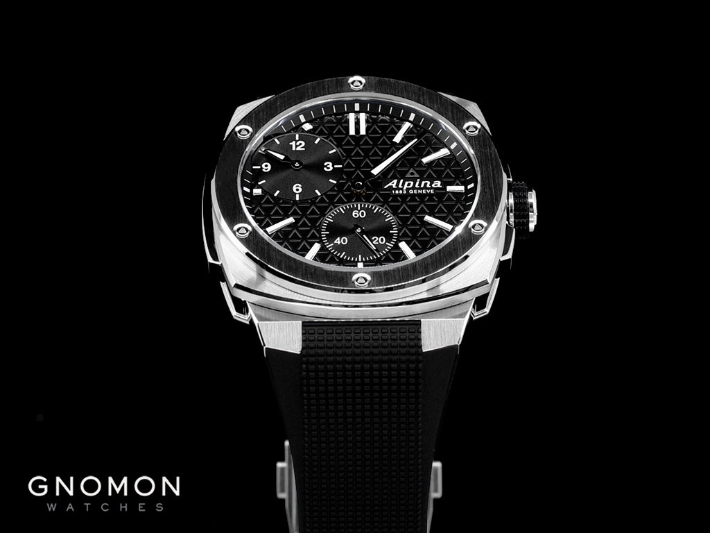 Alpiner Extreme Regulator Automatic Black - Rubber Ref. AL-650B4AE6
