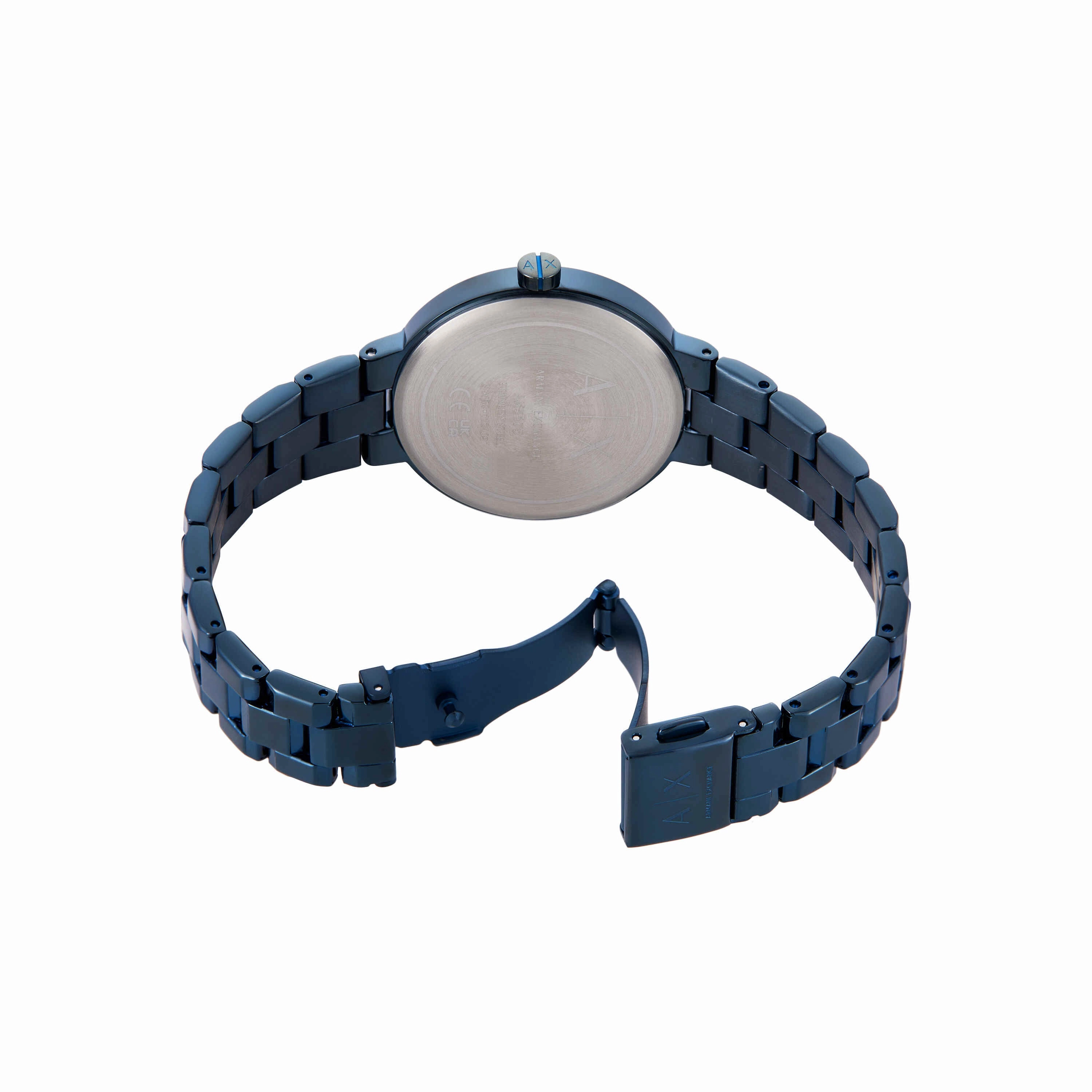 Armani Exchange Blue Analogue Watch AX5175