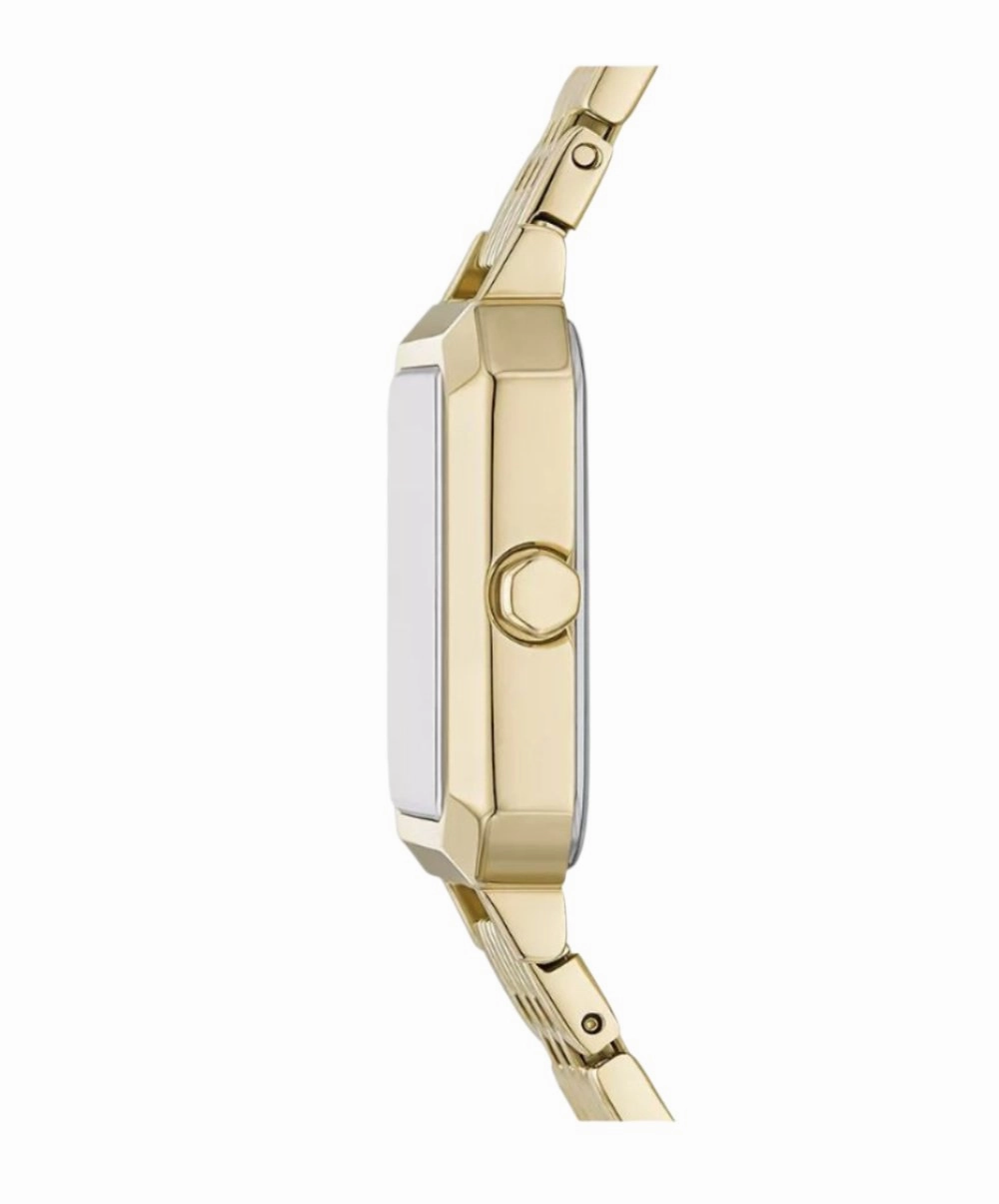 Armani Silver Dial Gold Tone Stainless Steel Watch AX5725