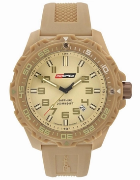 ArmourLite IsoBrite Valor Series - Desert Sand - Tan Dial - Silicone - T100