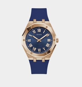 Asset Men's Blue Analog Silicone Watch GW0663G3