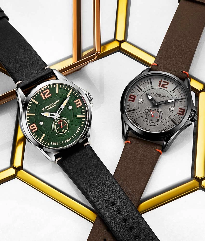 Aviator 3934 Quartz 43mm