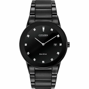 Axiom Eco-Drive Watch With Diamonds