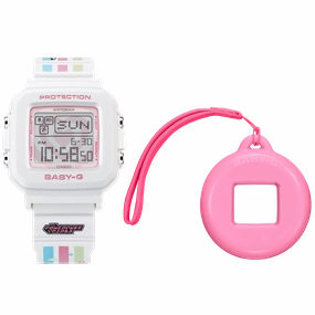 Baby G Powerpuff Girls Collaboration Resin Band Watch BGD10KPP-7D