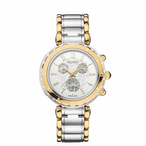 Balmain Balmainia Two-Tone Chronograph Watch B56323913
