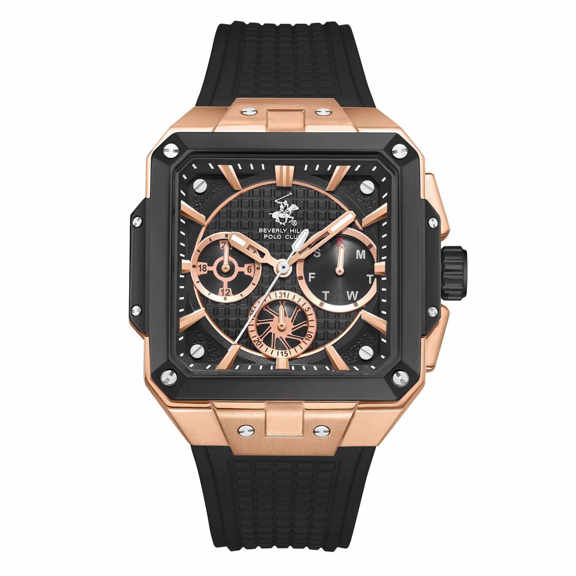 BHPC-BP3742X.851 - PVC Strap Watch For Men