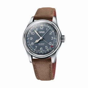 Big Crown Pointer Date 40mm - Blue on Leather Strap