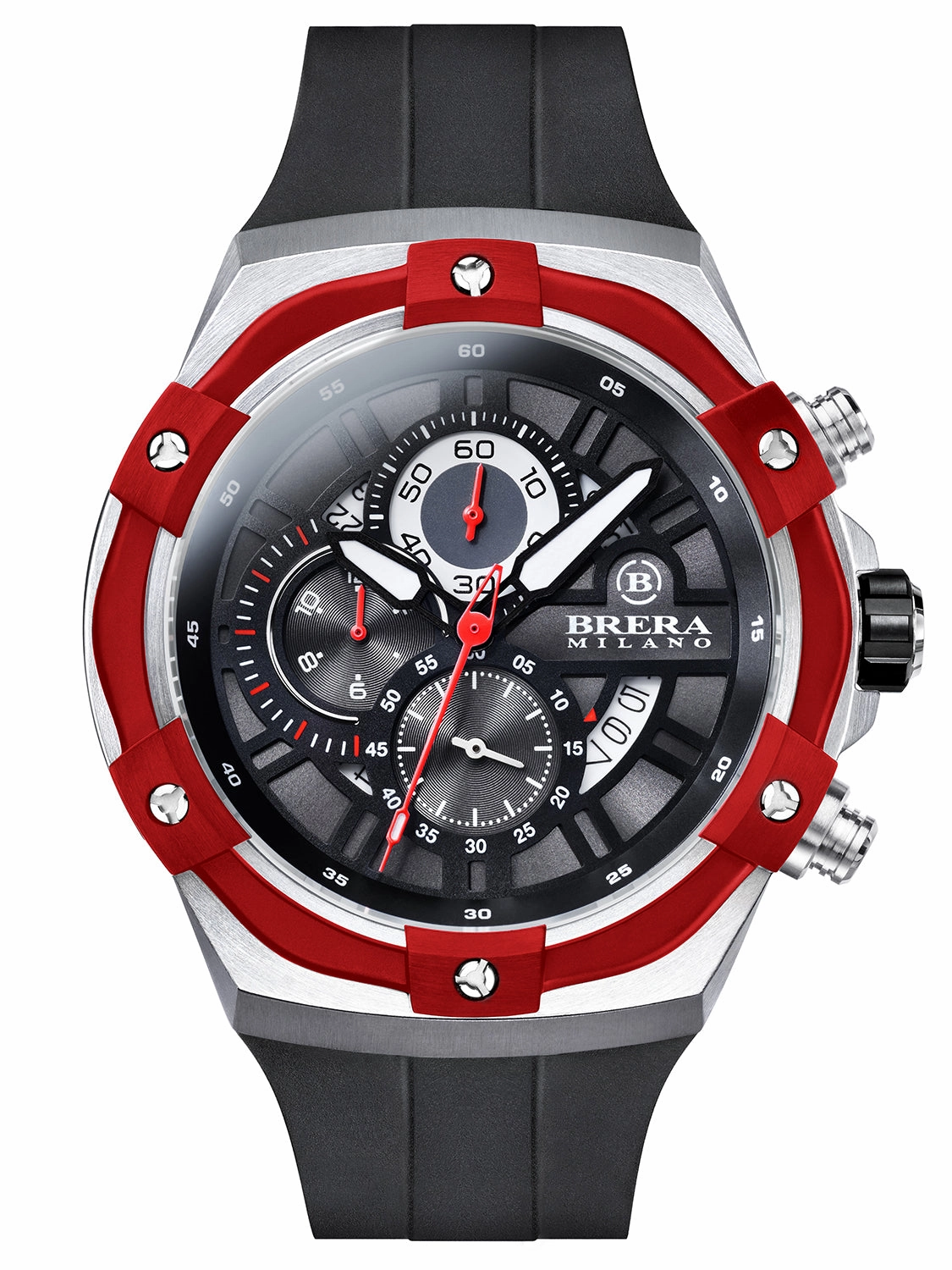 Brera Milano - Supersportivo EVO - Chronograph Watch BMSSQC4501B