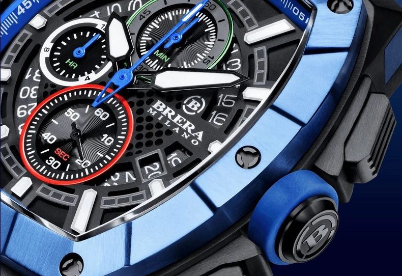 Brera Milano SUPERSPORTIVO TN Chronograph Men's Watch BMSSTNQC4101B
