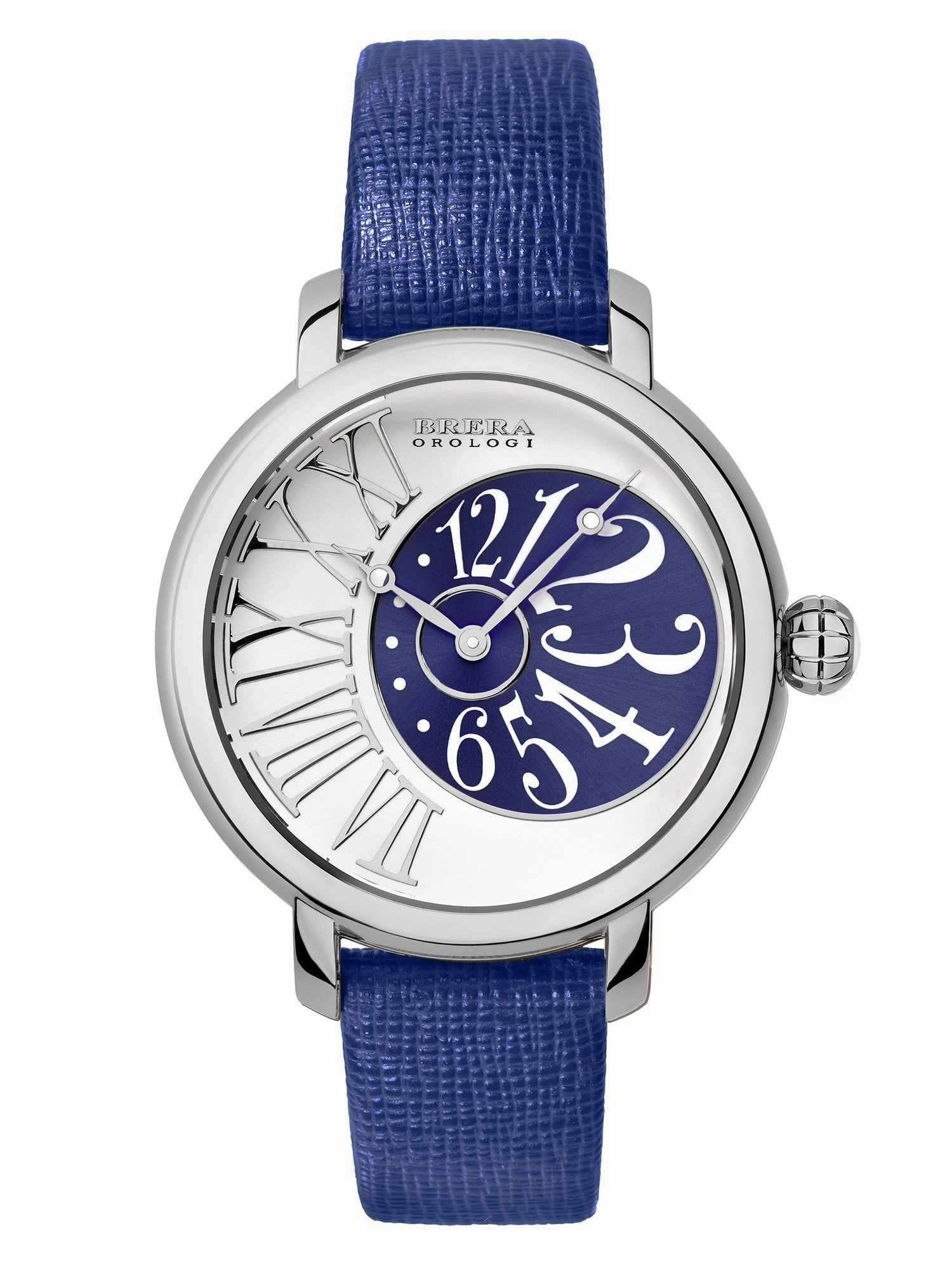 Brera Orologi "Valentina Elegant" BRVAEL3801 Silver/Blue Women's Watch