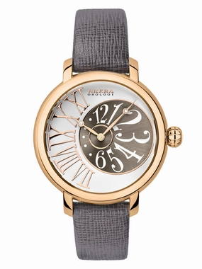 Brera Orologi "Valentina Elegant" BRVAEL3801 Silver/Grey/Rose Gold Women's Watch