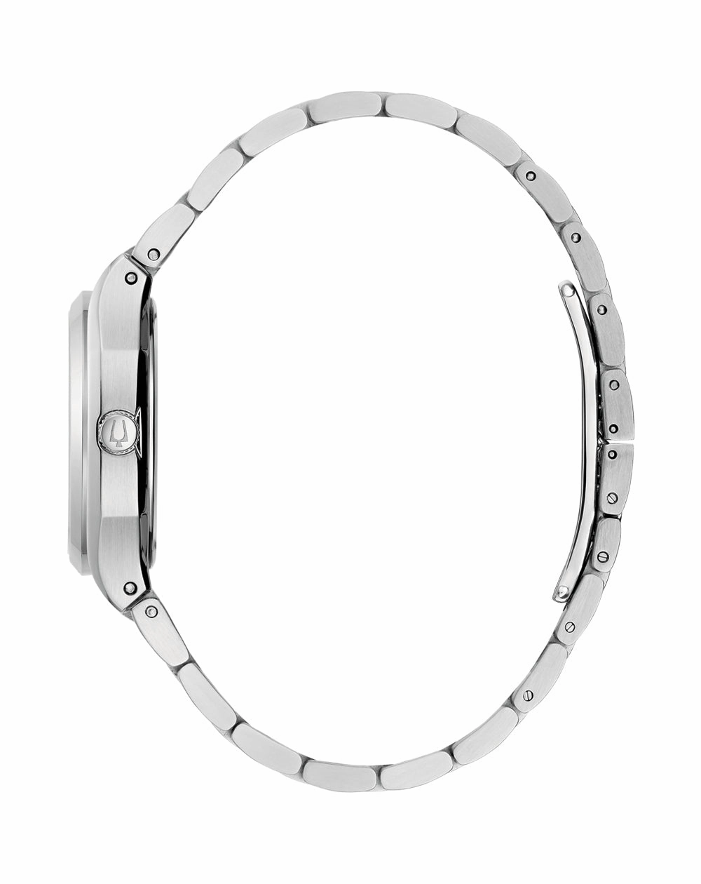 Bulova Elegant Surveyor Diamond Accented Stainless Steel Women's Watch 96P242