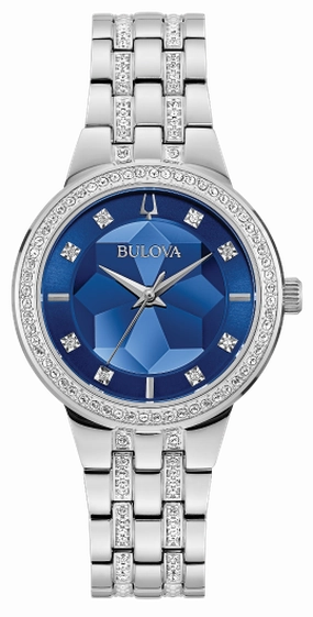 BULOVA LADIES CRYSTAL WATCH 96L276