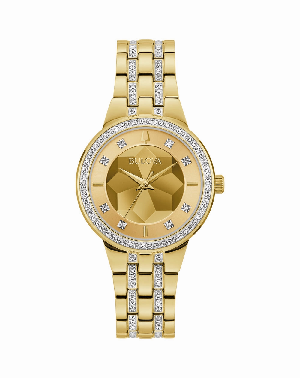 BULOVA Ladies Quartz Phantom Dress/Classic Crystal 97L176