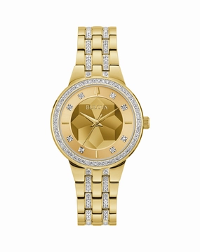 BULOVA Ladies Quartz Phantom Dress/Classic Crystal 97L176