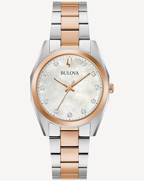 BULOVA Ladies Quartz Surveyor Dress/Classic 98P207