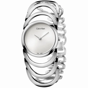 Calvin Klein - Body orologio donna argento K4G23126