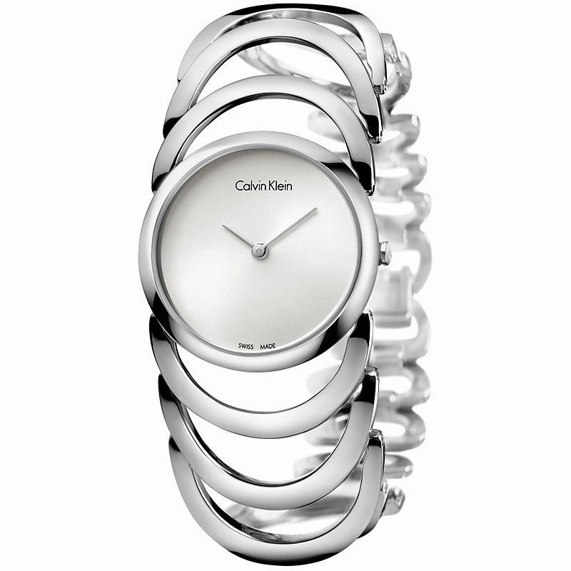 Calvin Klein - Body orologio donna argento K4G23126