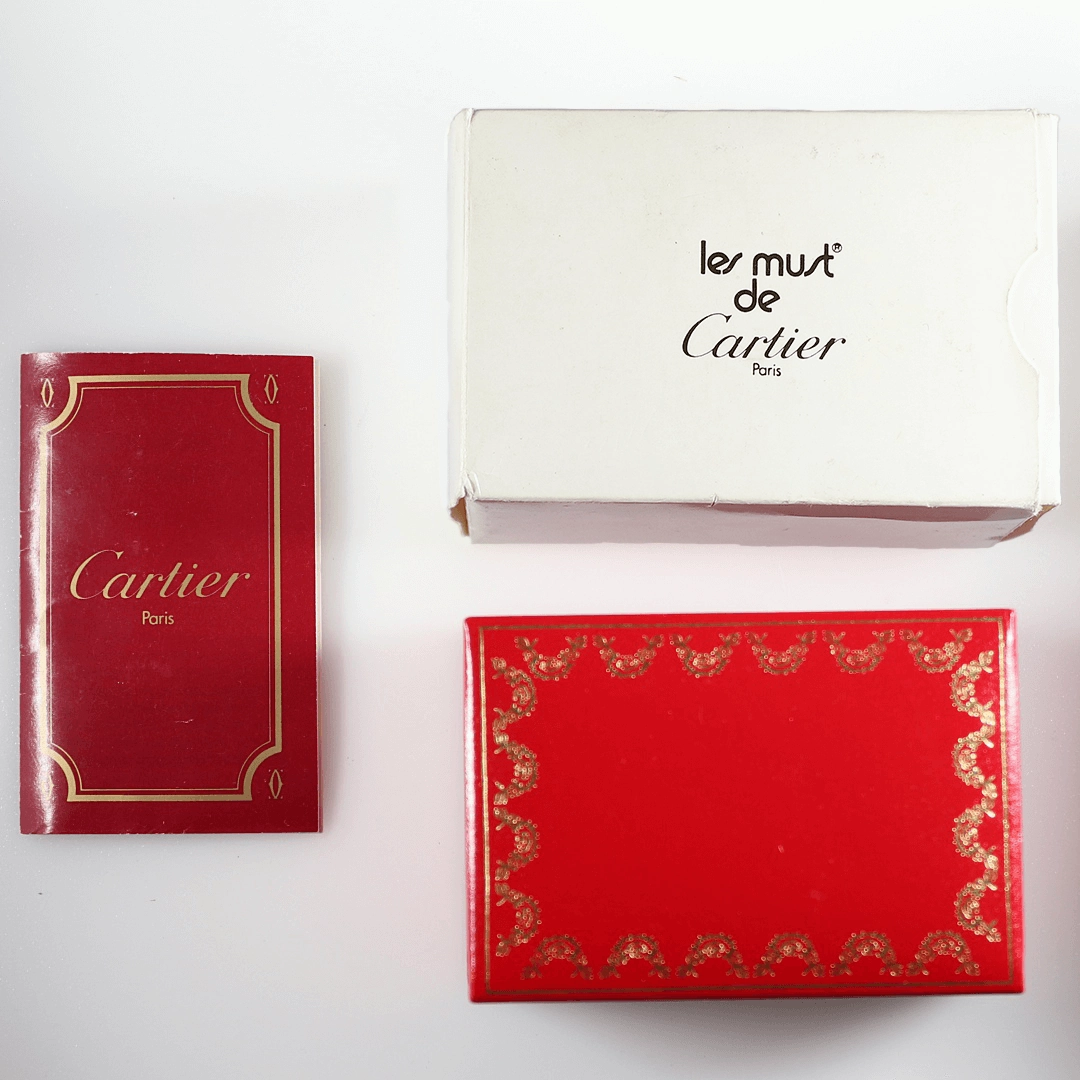 Cartier Must de Cartier, Gold Plated Watch, Circa 1990
