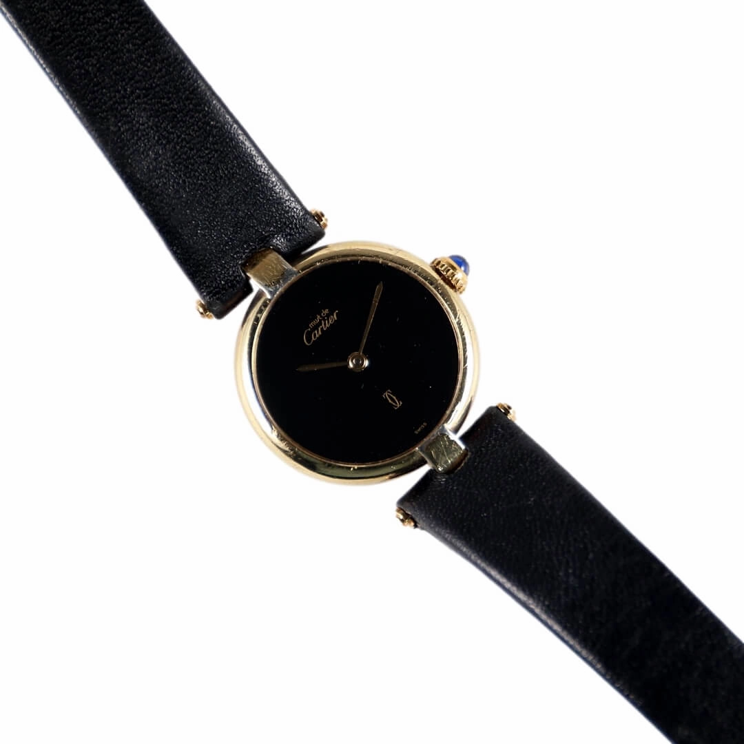 Cartier Must de Cartier, Gold Plated Watch, Circa 1990
