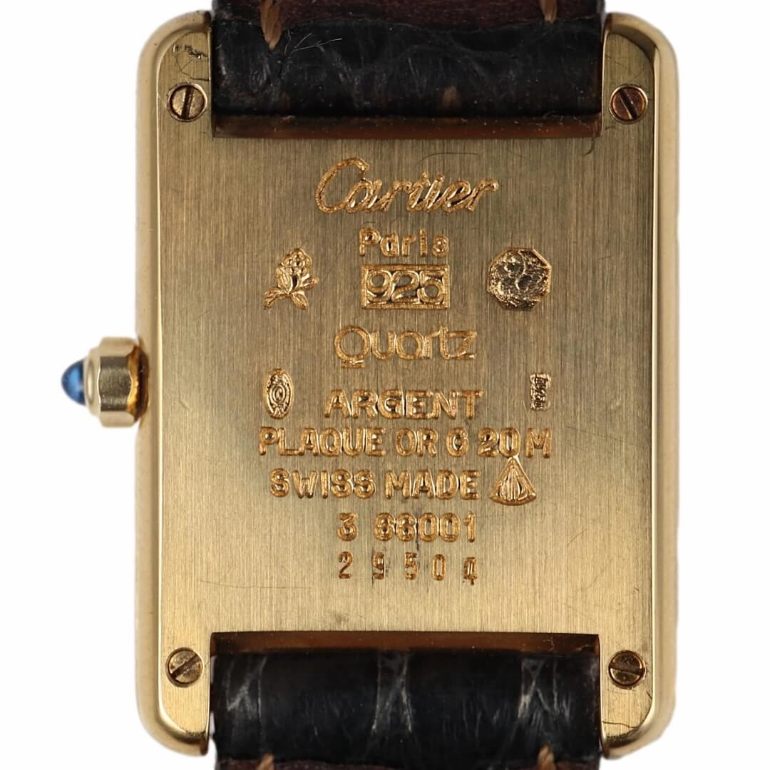 Cartier Must de Cartier Tank, 1987 Ladies Vintage Watch