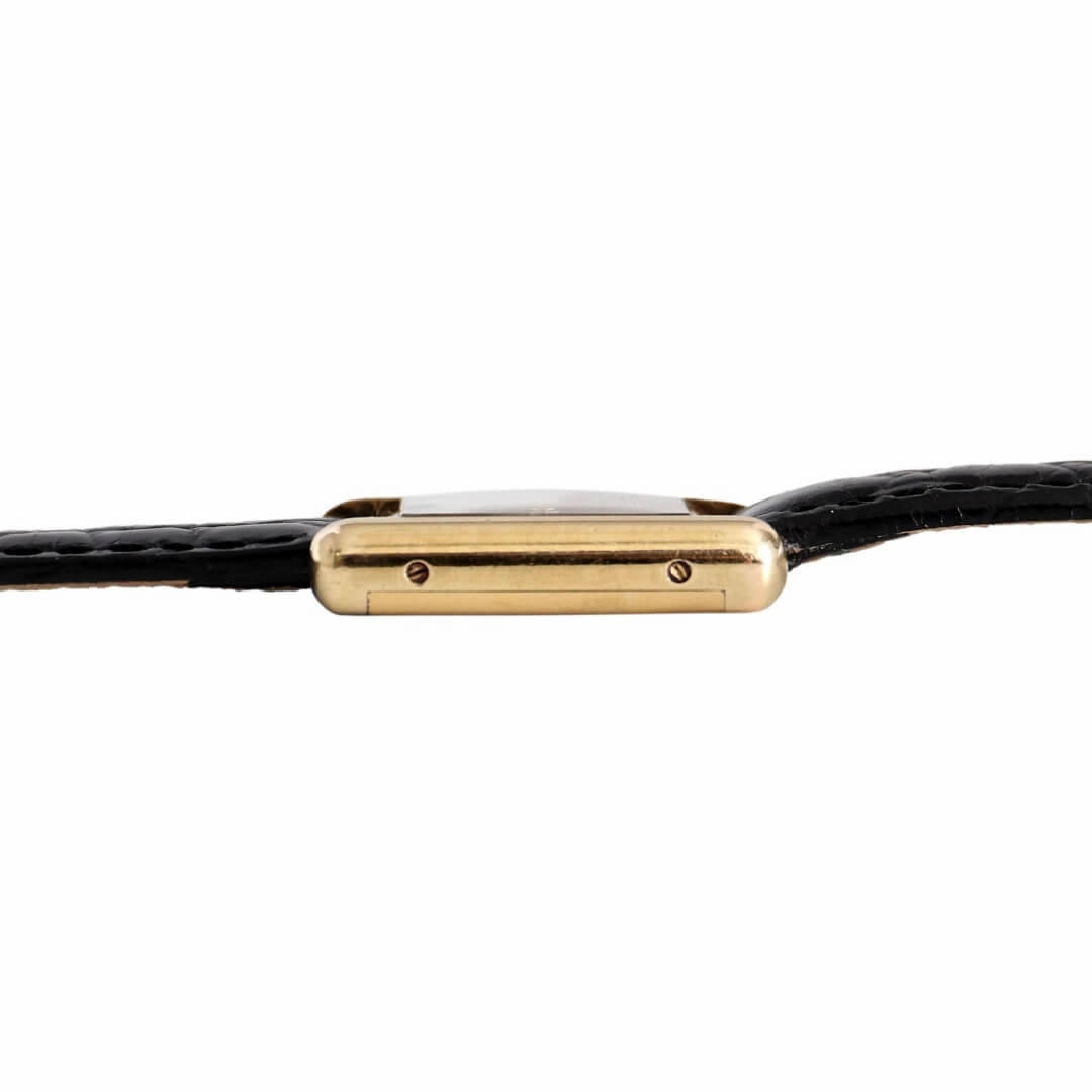 Cartier Must de Cartier Tank, Black Dial