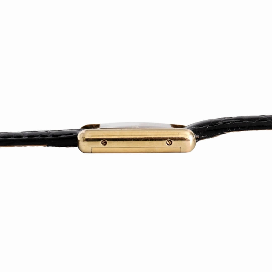 Cartier Must de Cartier Tank, Black Dial