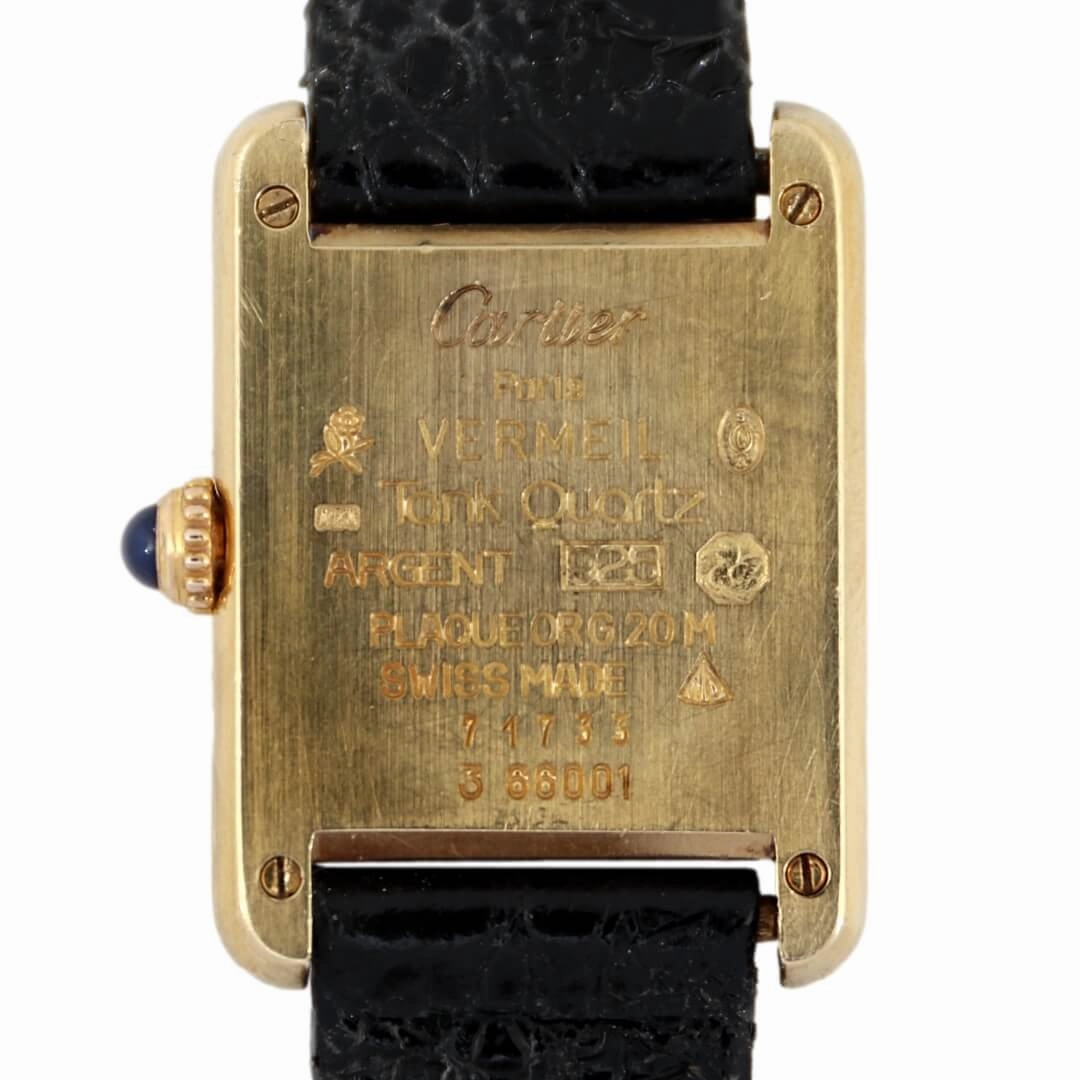 Cartier, Must de Cartier Tank, Quartz