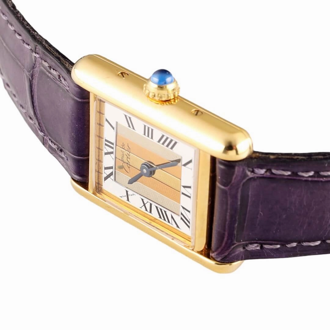 Cartier Must de Cartier Tank  Tri-Colour