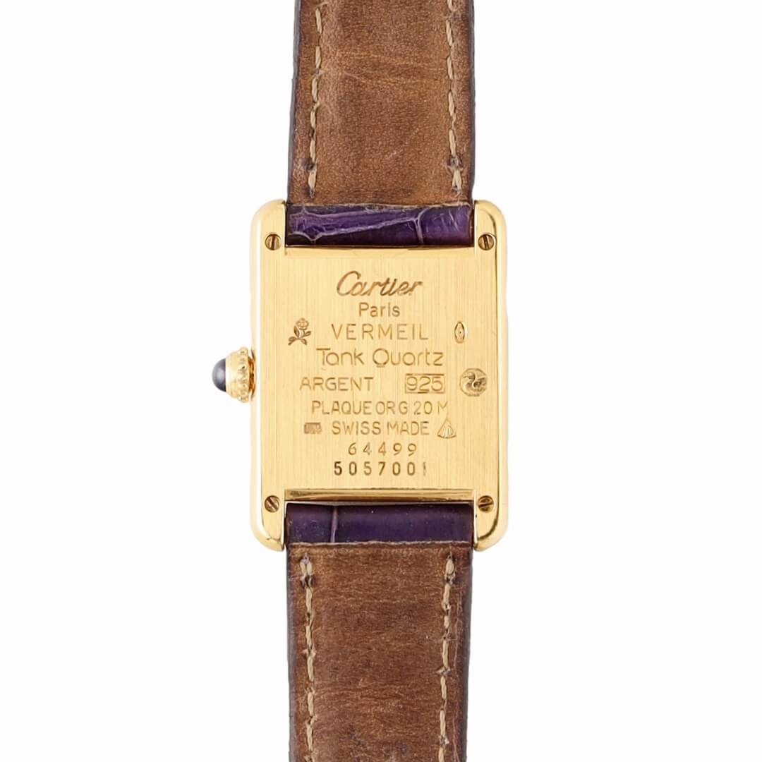 Cartier Must de Cartier Tank  Tri-Colour