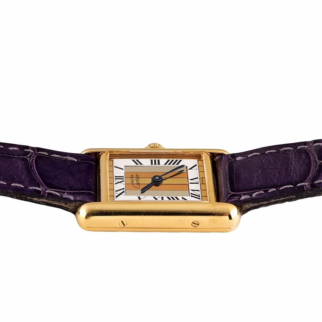 Cartier Must de Cartier Tank  Tri-Colour