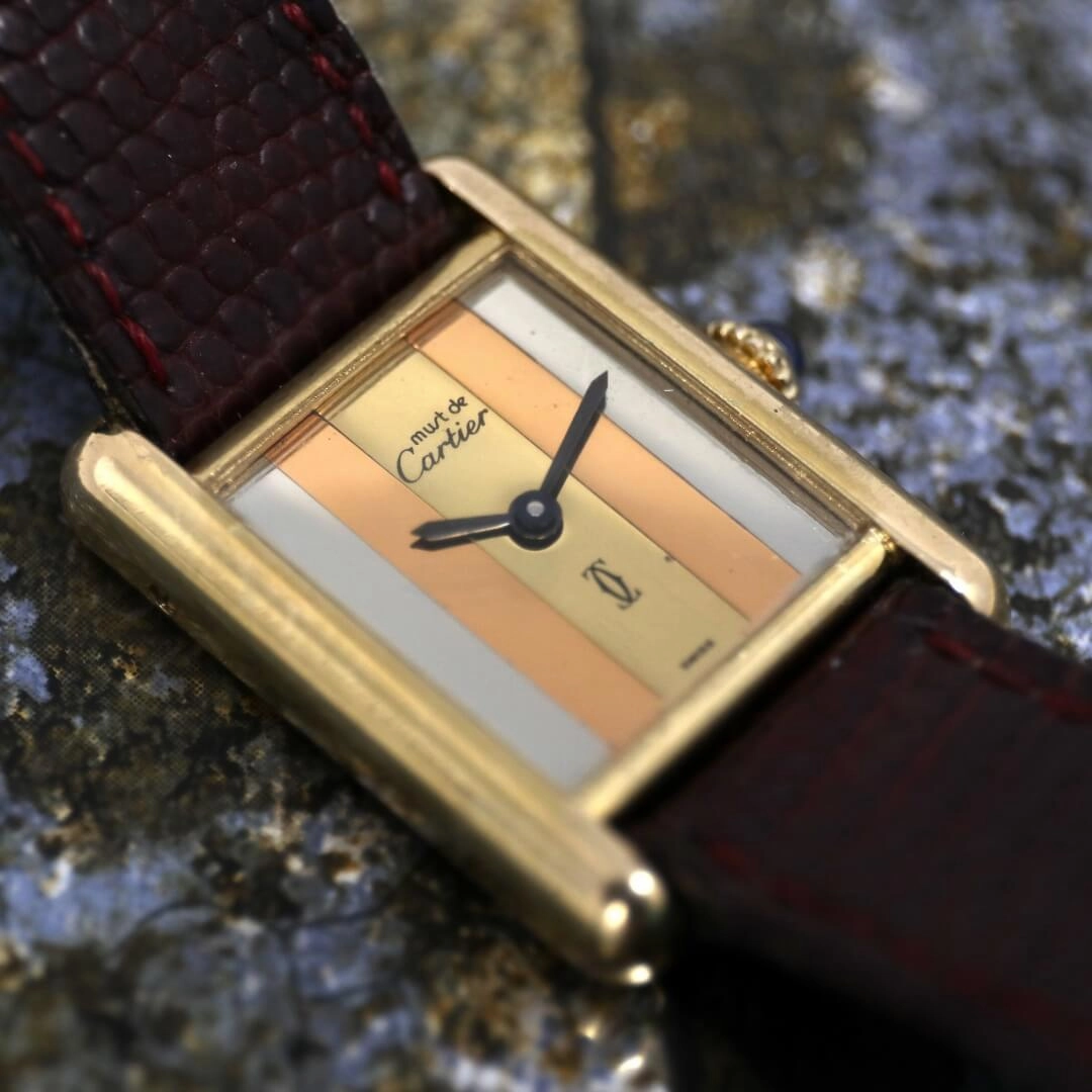 Cartier Must de Cartier Tank, Tri-Tone