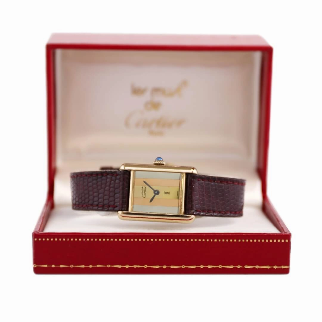 Cartier Must de Cartier Tank, Tri-Tone