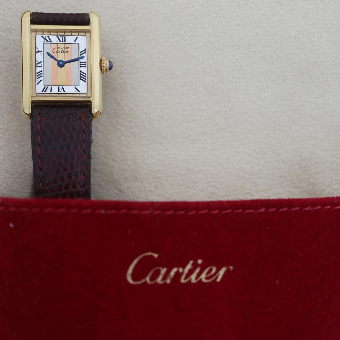 Cartier Must de Cartier Tank, Tri-Tone